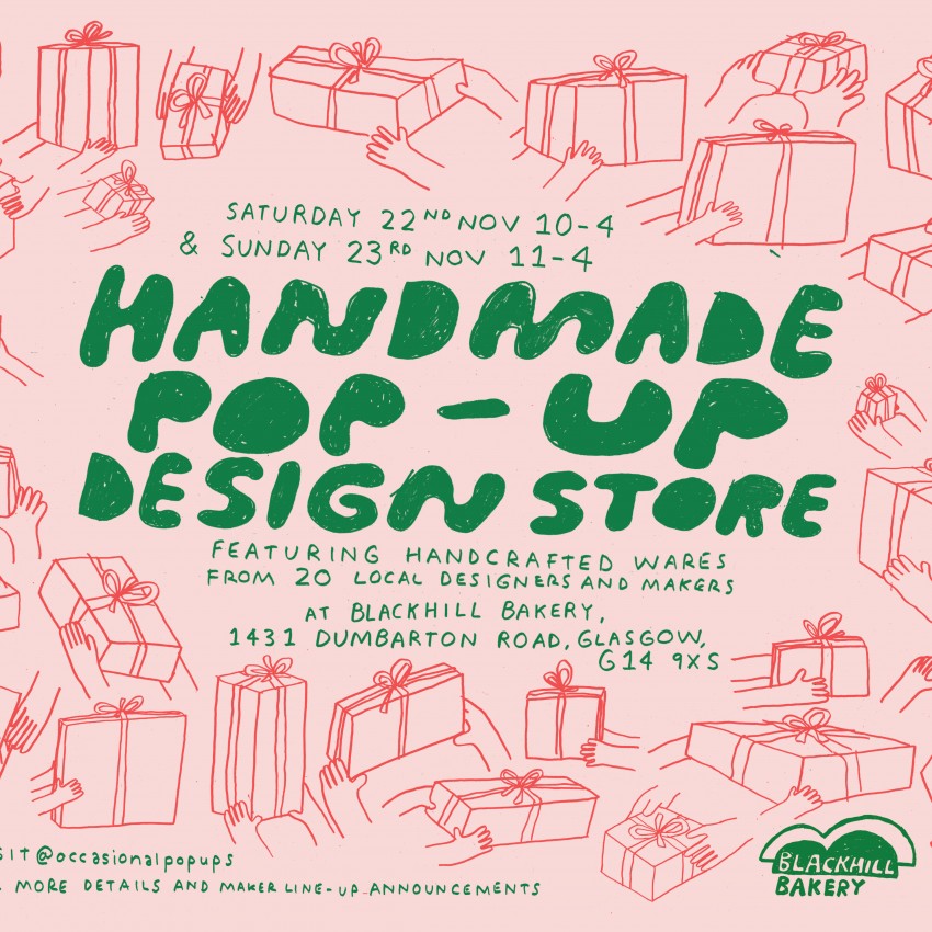 Handmade Pop Up Design Store
