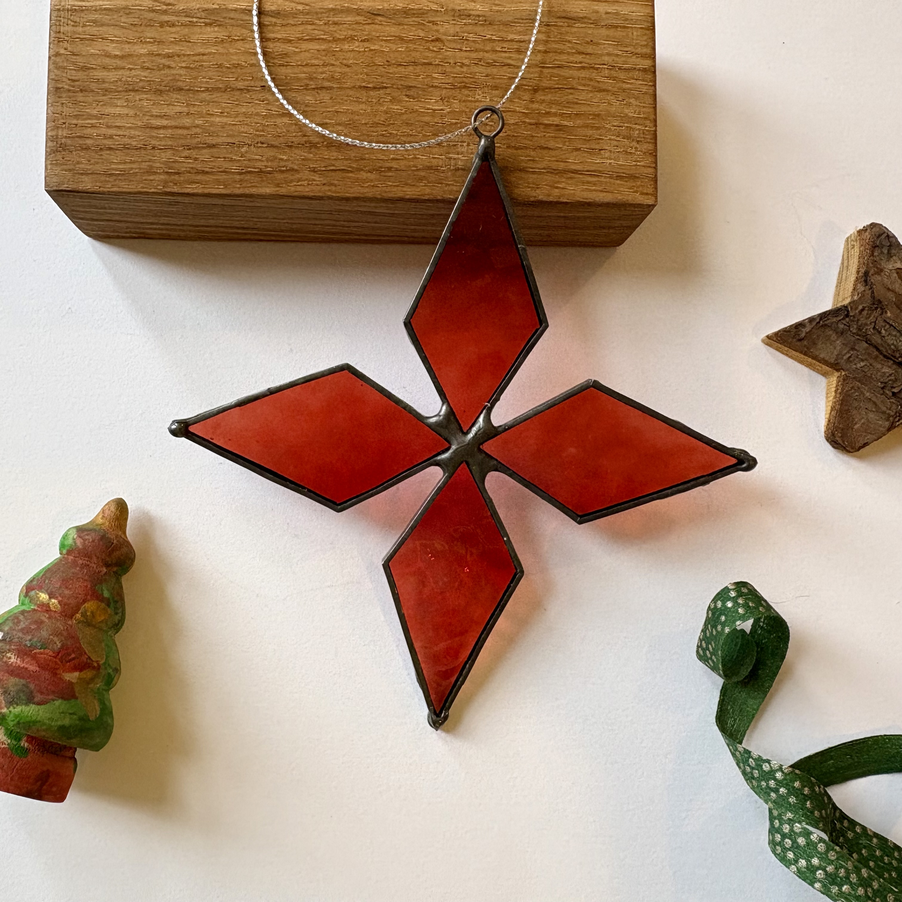 Introduction to the Tiffany Technique (Copper Foil) in Stained Glass – Festive Decorations