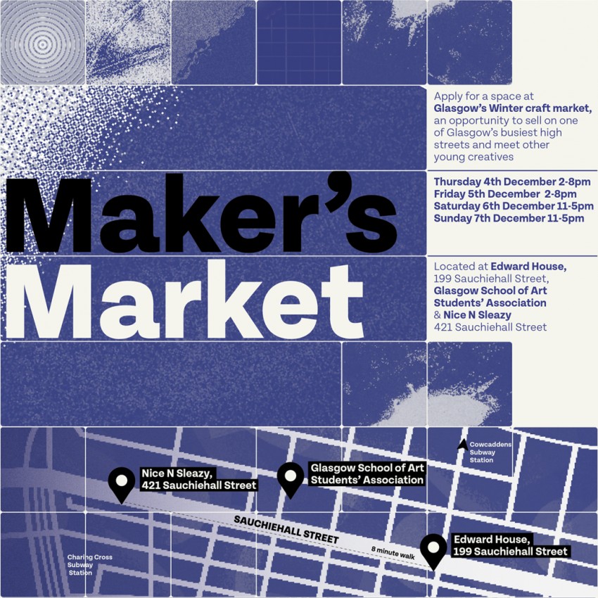 Glasgow Winter Makers Market Stall Holder Opportunity