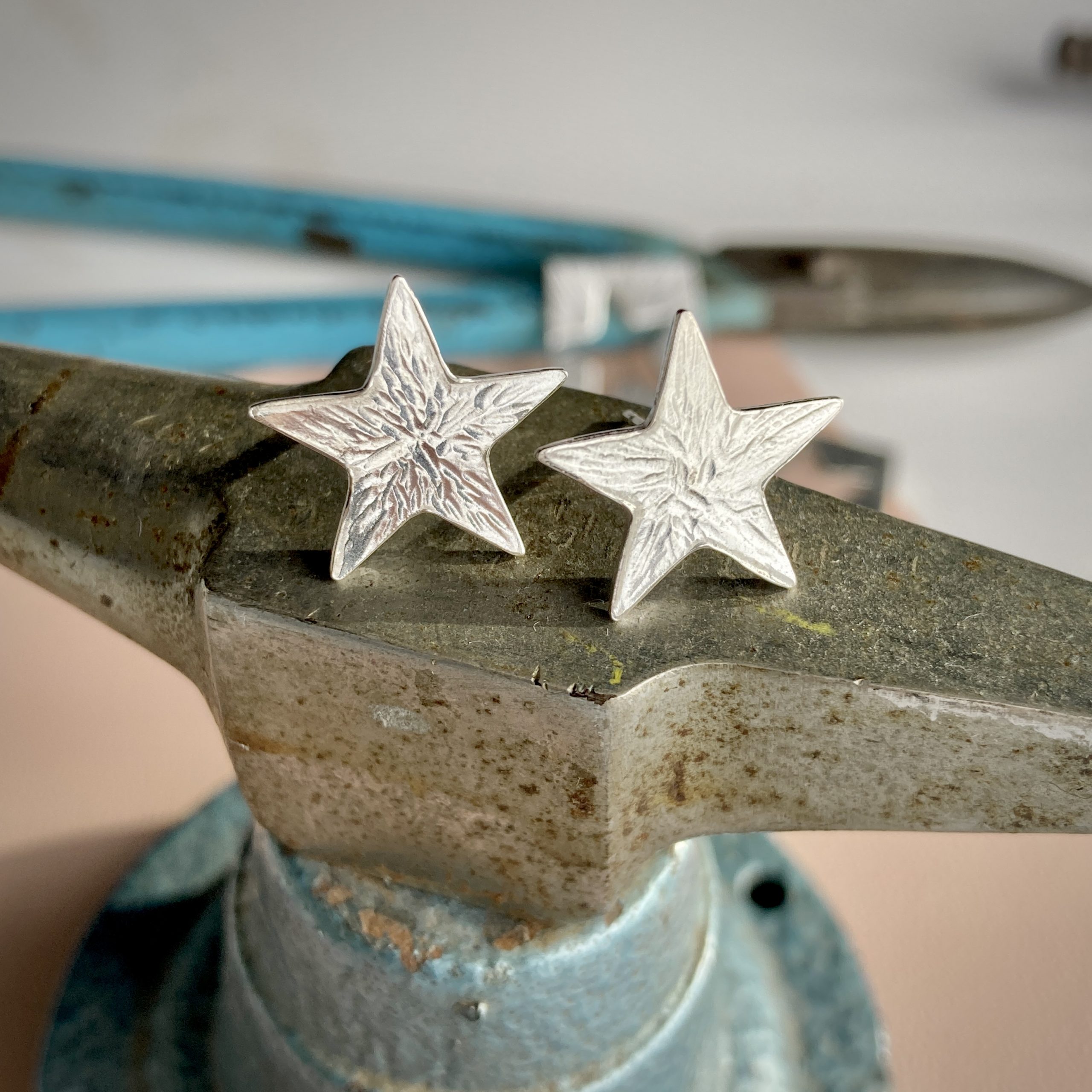 Silver Stud Earrings Taster Workshop (Morning) 