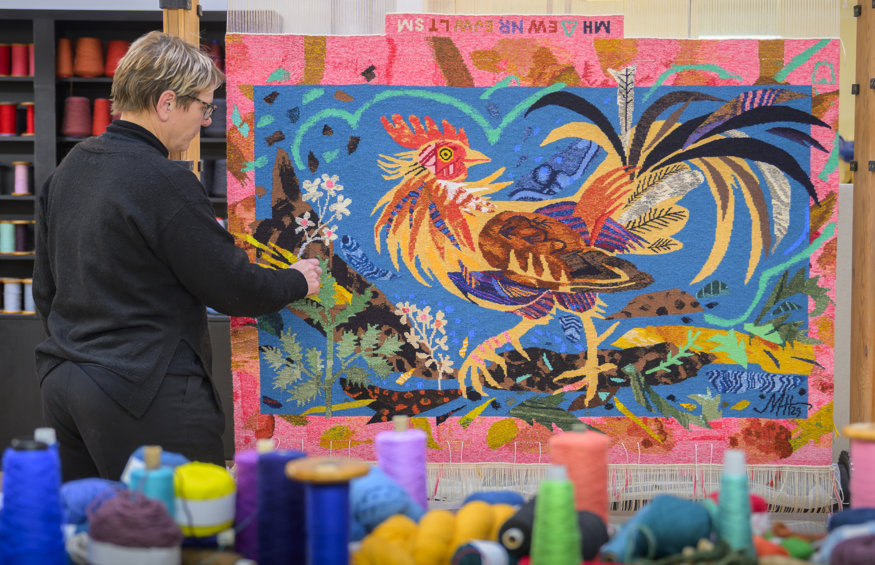 Mark Hearld Talks Tapestry
