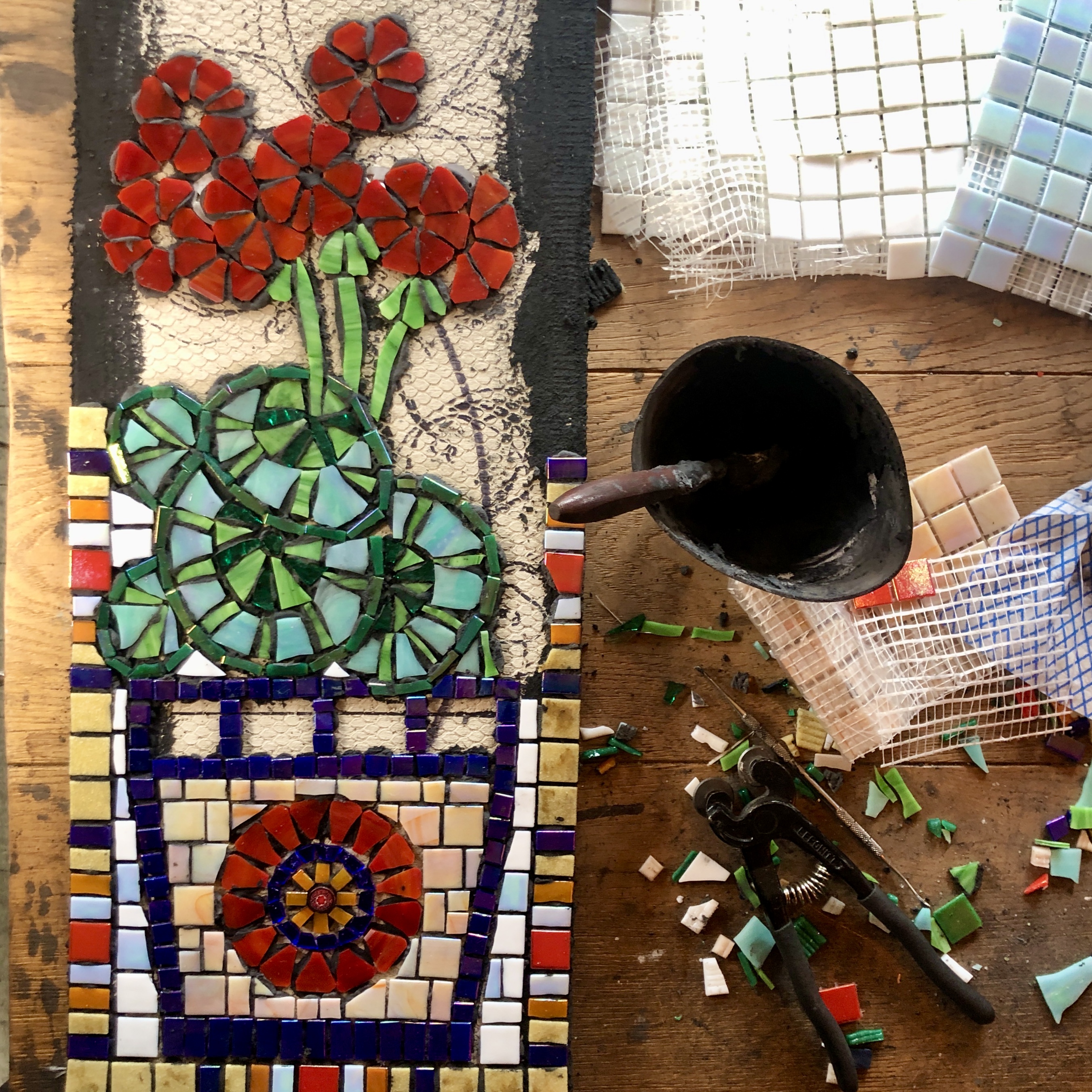 Intermediate Garden Mosaics