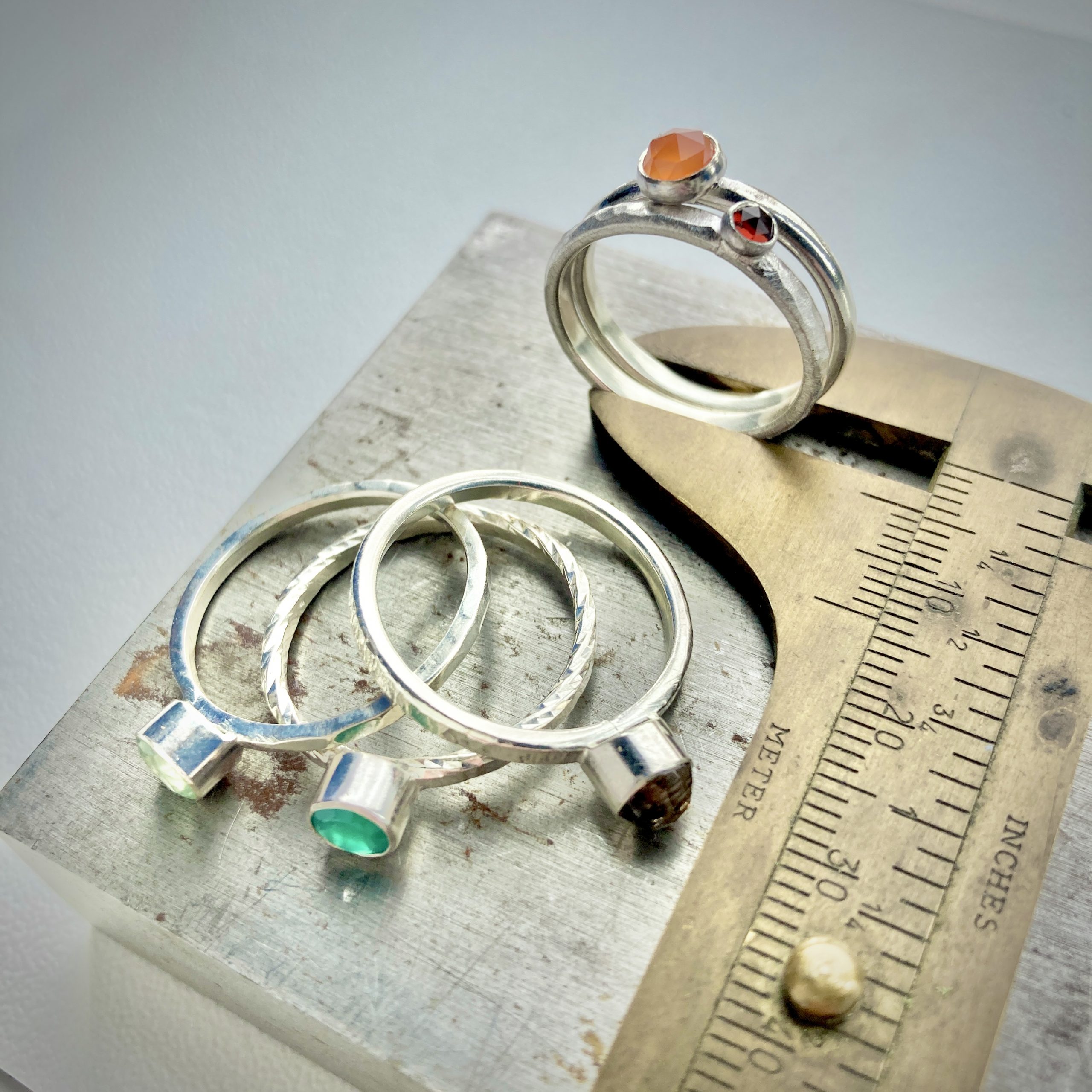 Stacking Gemstone Rings Workshop