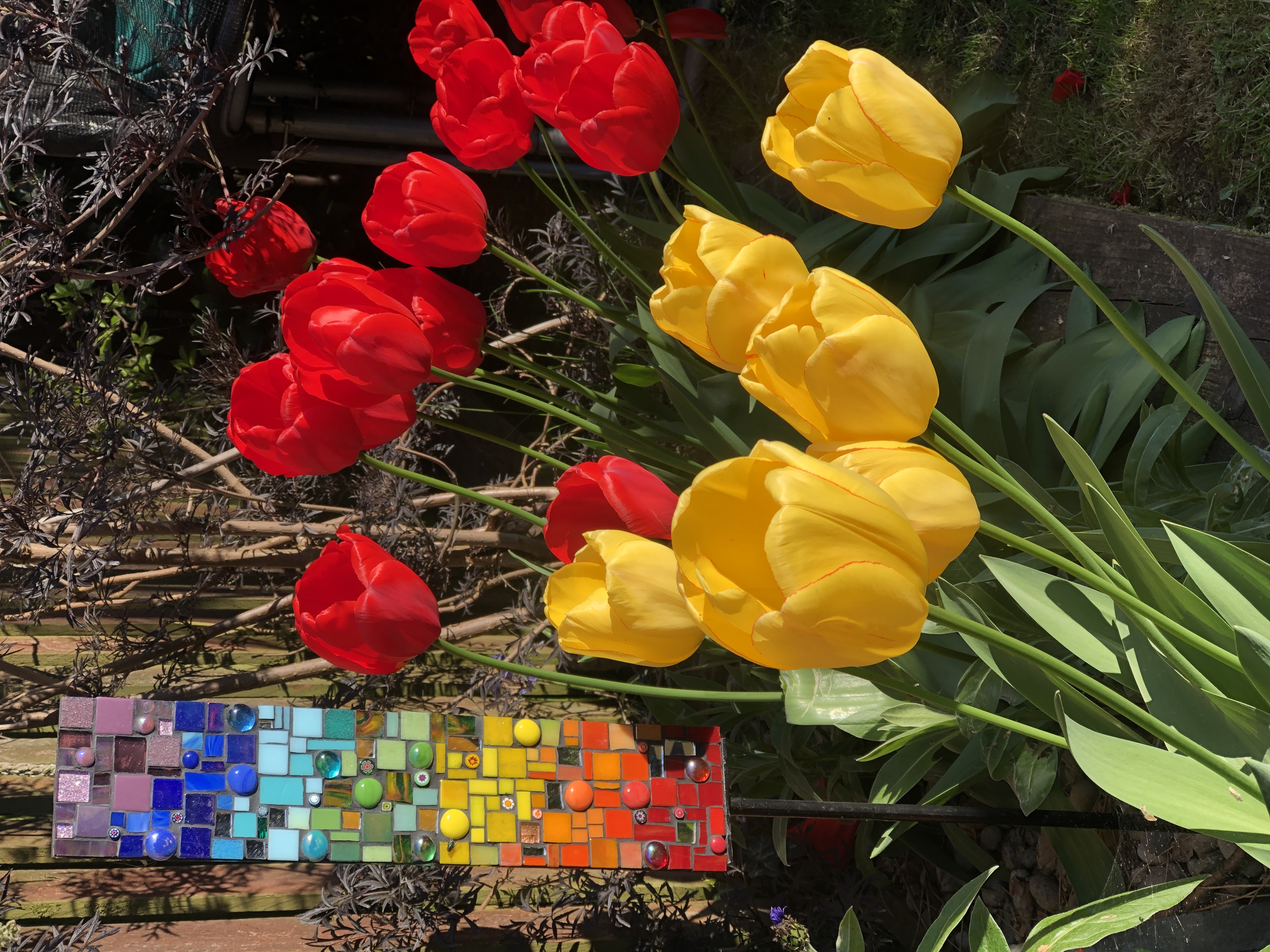 Mosaic Garden Stake Workshop