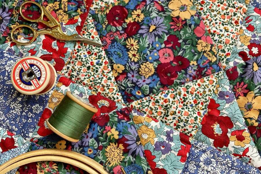 Quilting by Hand with Liberty Fabrics