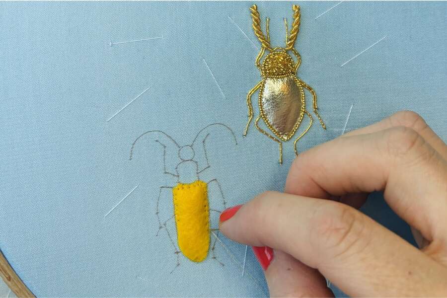 Beginner Goldwork Embroidery