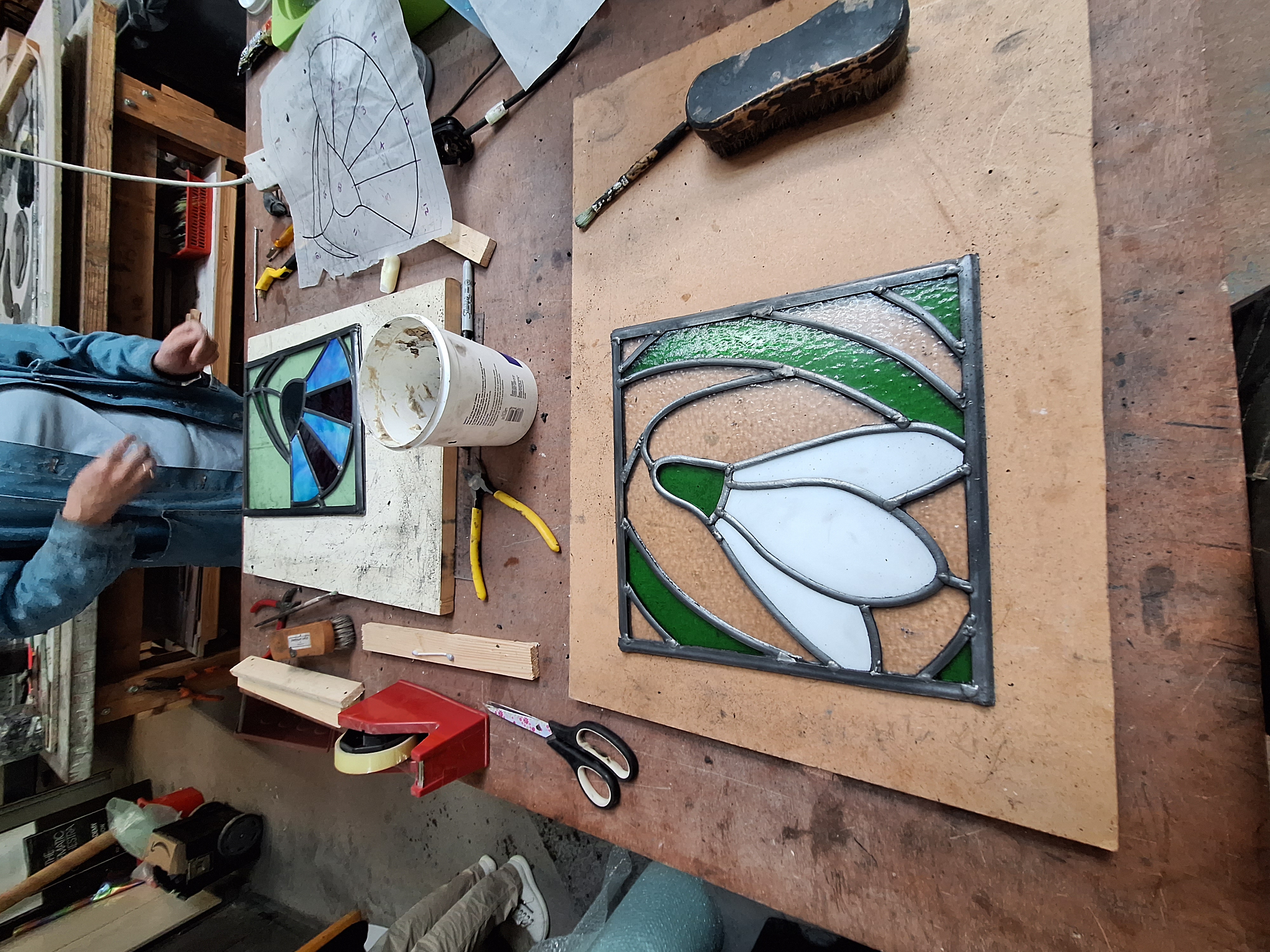 Traditional Stained Glass Workshop with Emma Lindsay