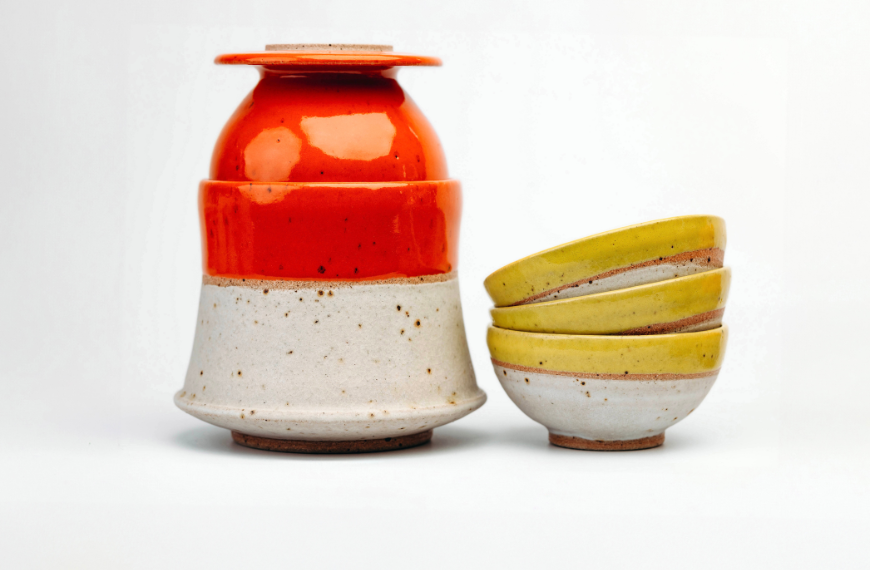 Maharani Container and Dipping Bowls