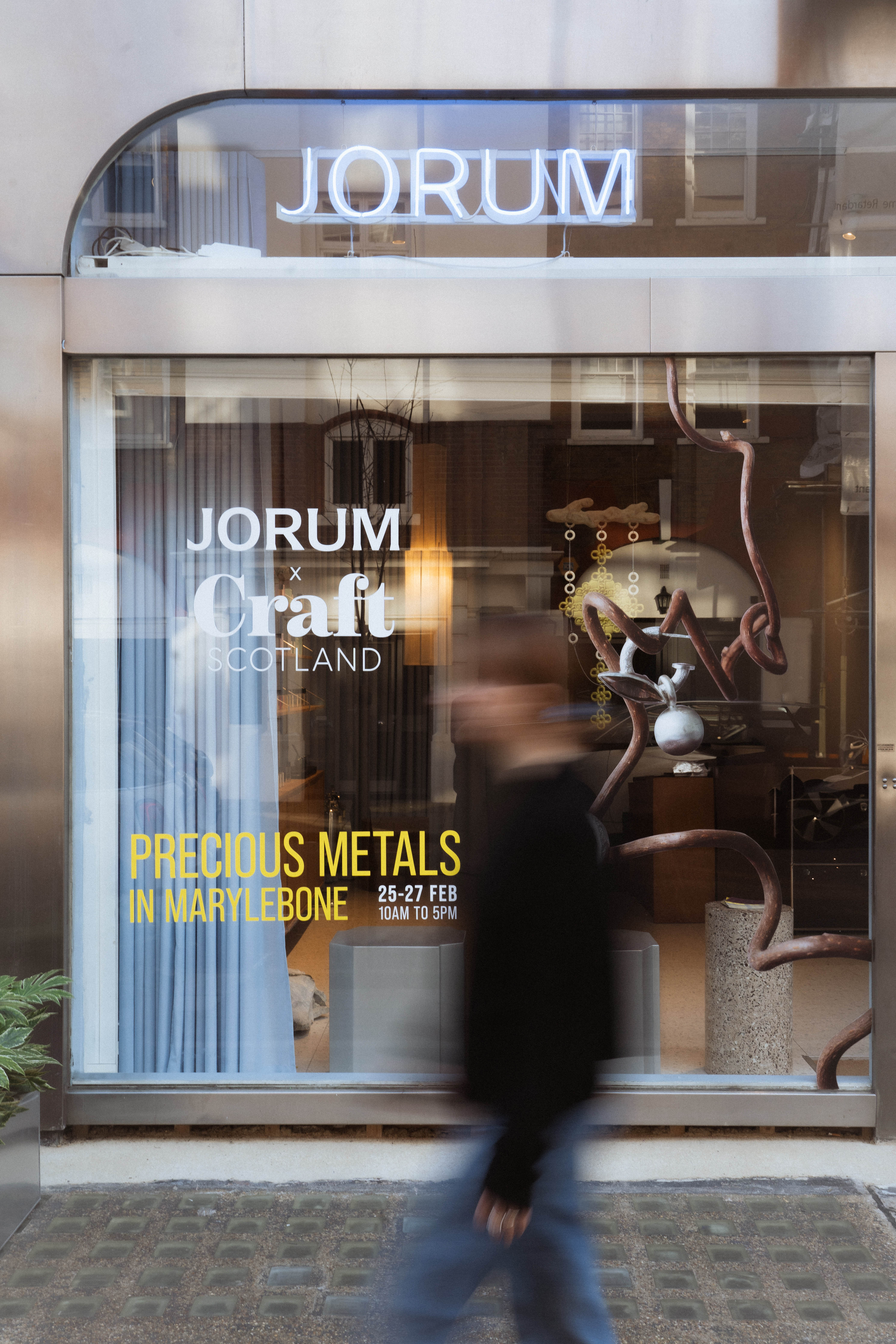 Jorum x Craft Scotland: Precious Metals in Marylebone