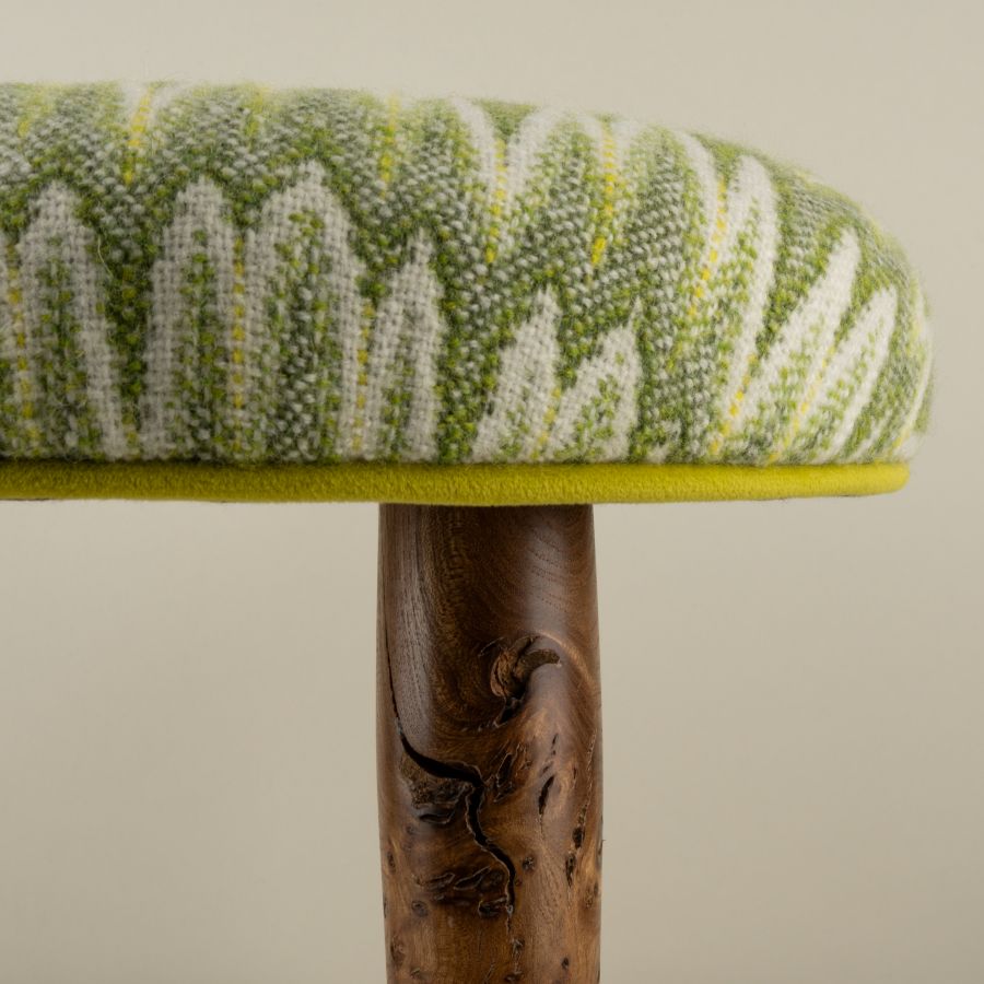 Snowdrop Celebration footstool