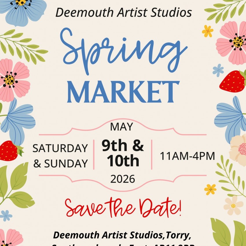 Deemouth Artist Studios Spring Market