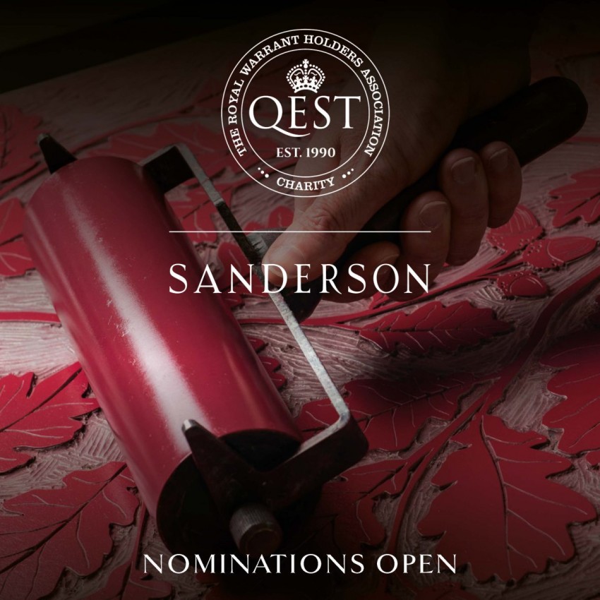 Nominations Open for the QEST Sanderson Rising Star Craft Award 2026