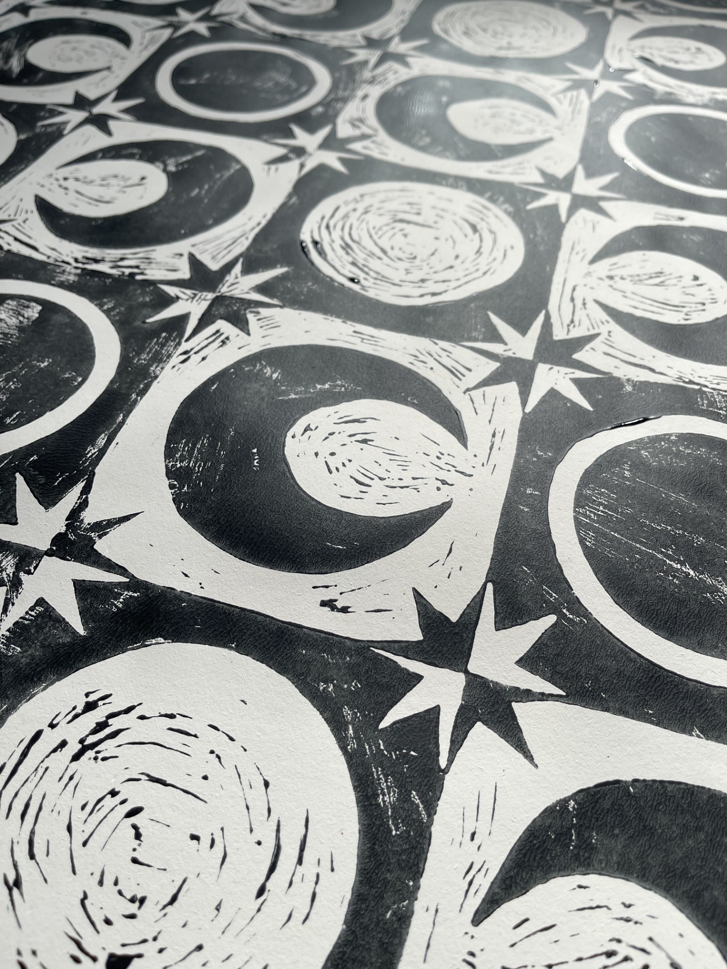 Lino Printing Wallpaper Workshop