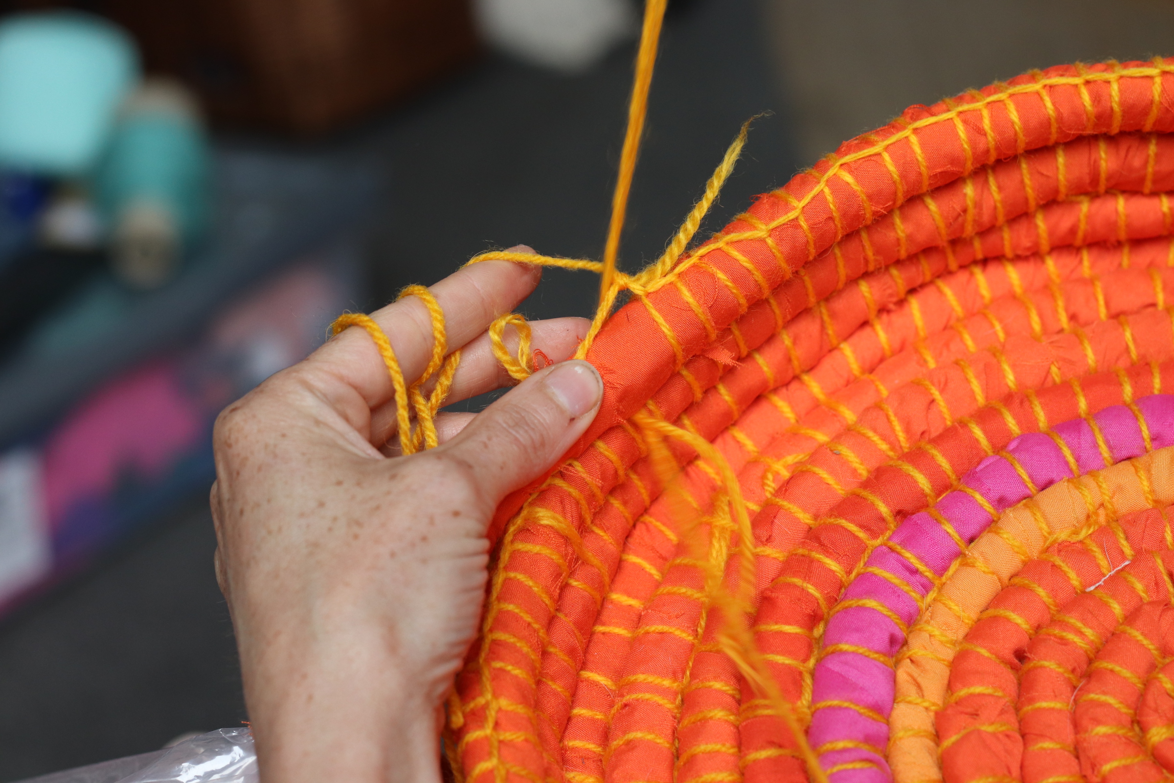 Coiled Rope Basket Workshop