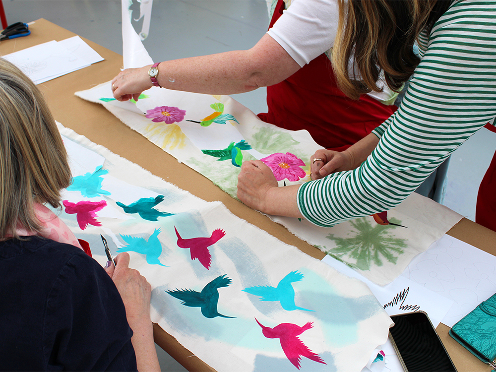 Craft Sunday: Summer Lampshades with Freya Cumming