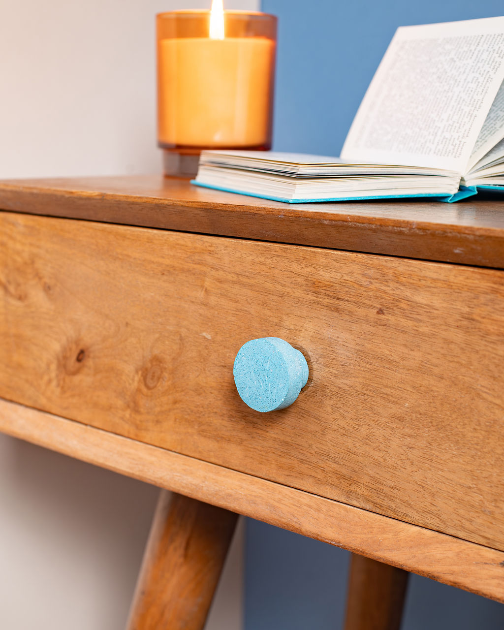 Blue Coloured Kitchen Cabinet Handle