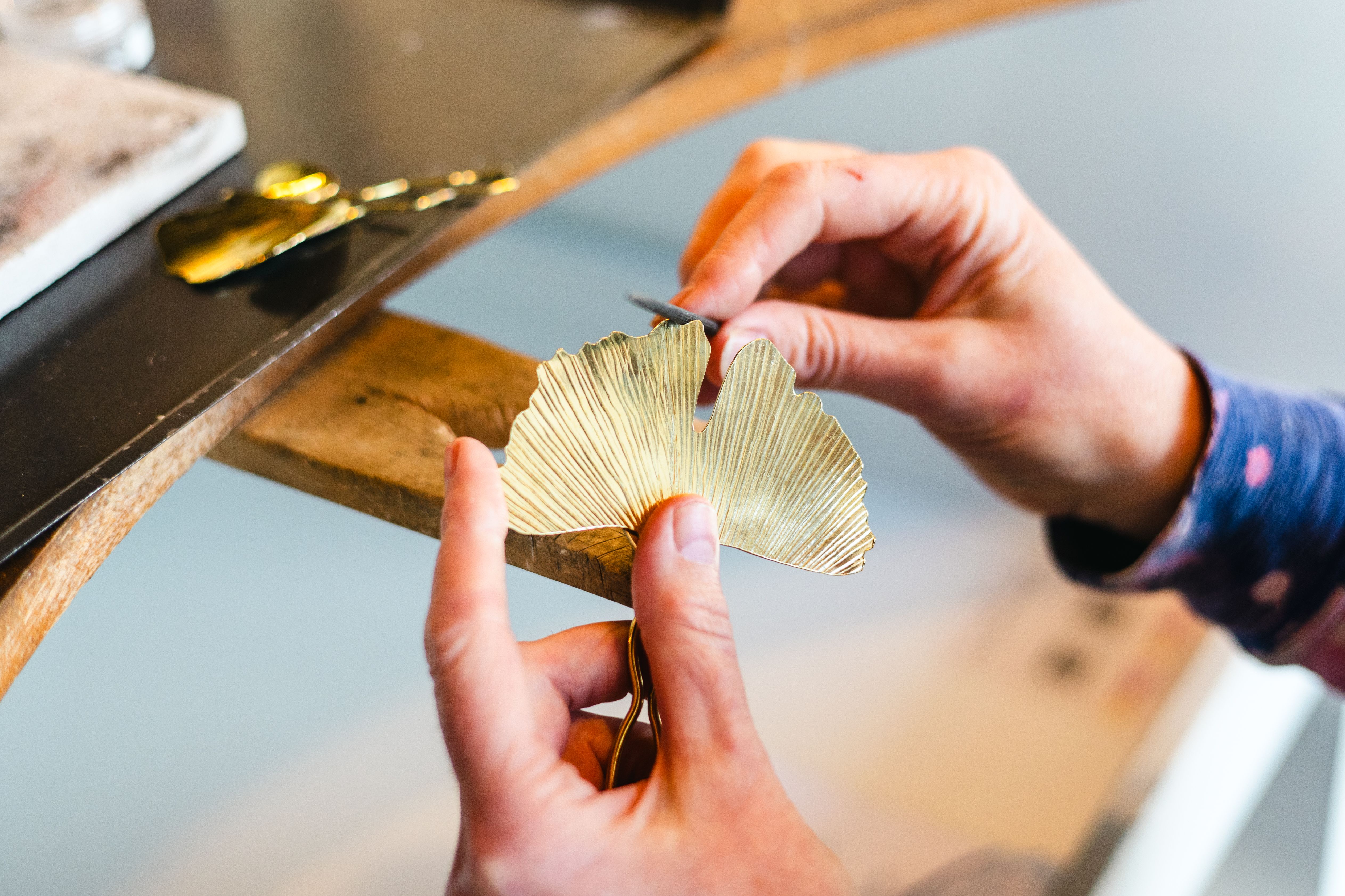 Brass Hair Pin Workshop