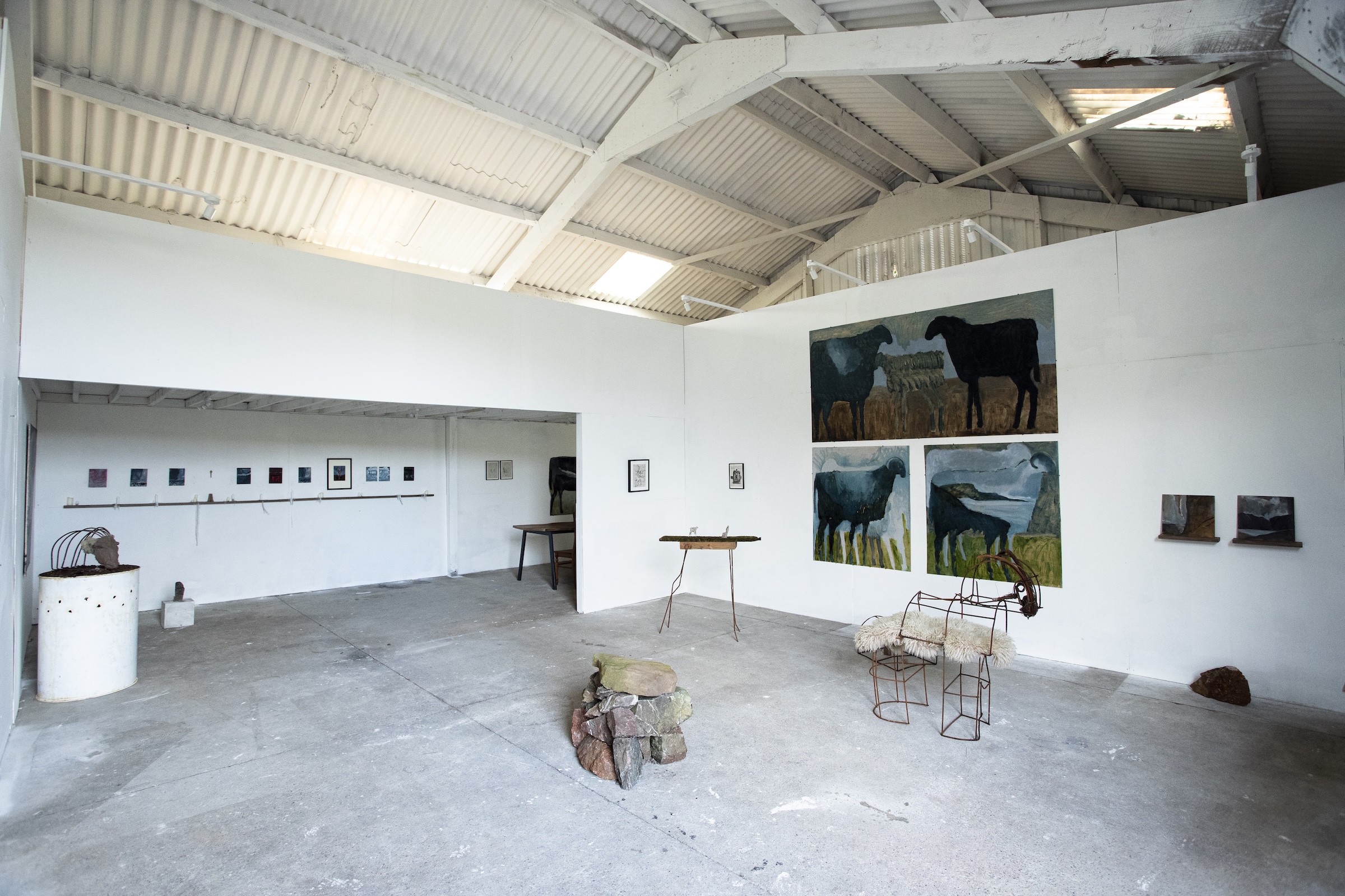 Installation view Hugo Winder-Lind