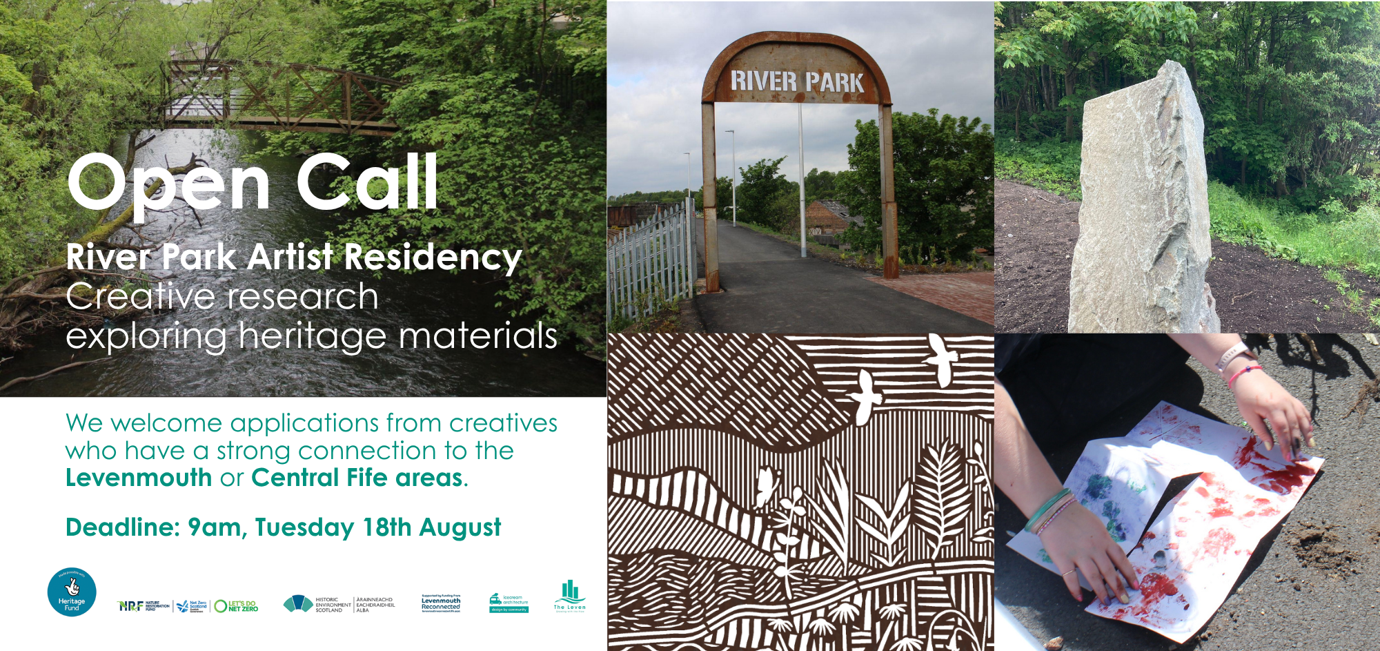 River Park Artist Residency: Creative research
