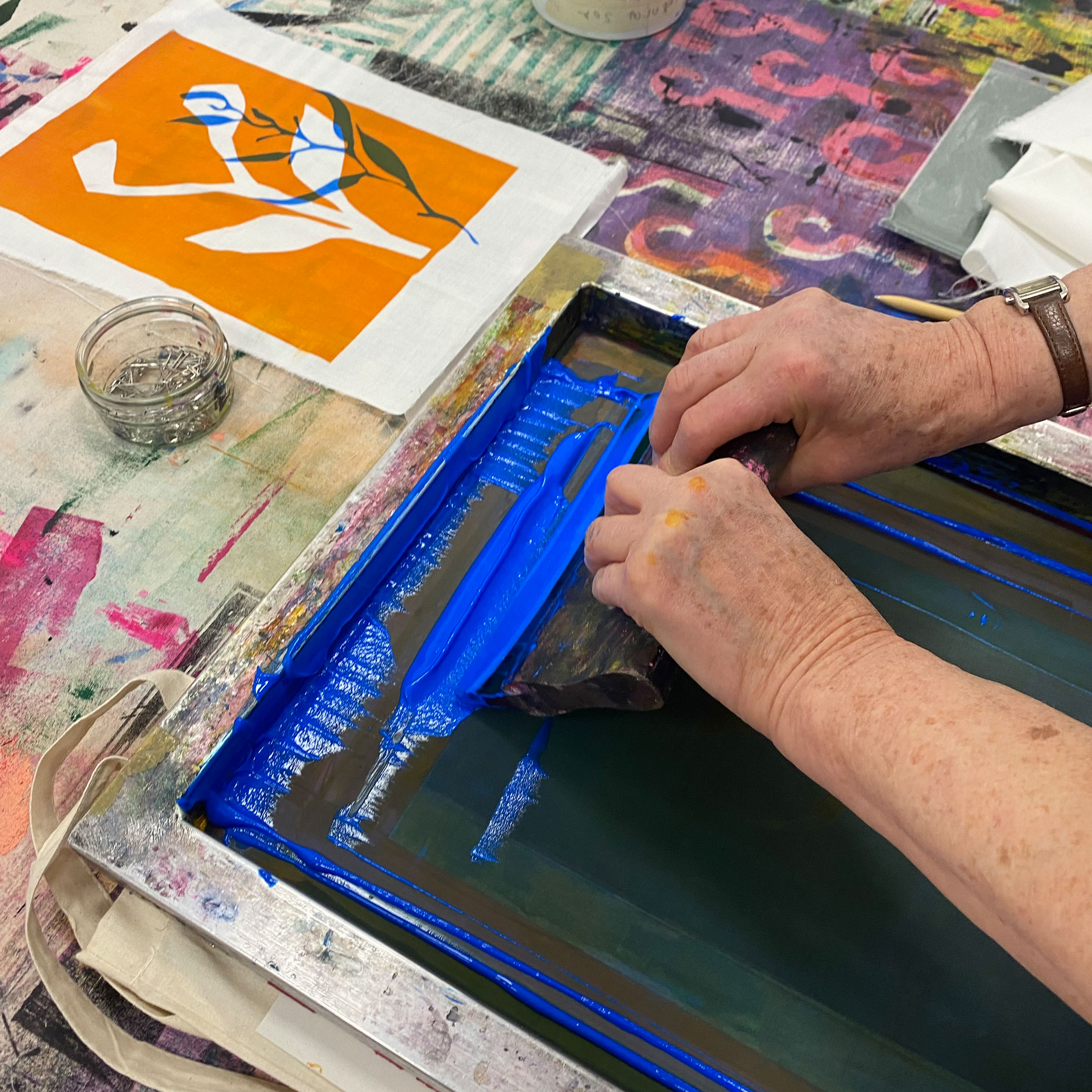 Screenprinting on Textiles