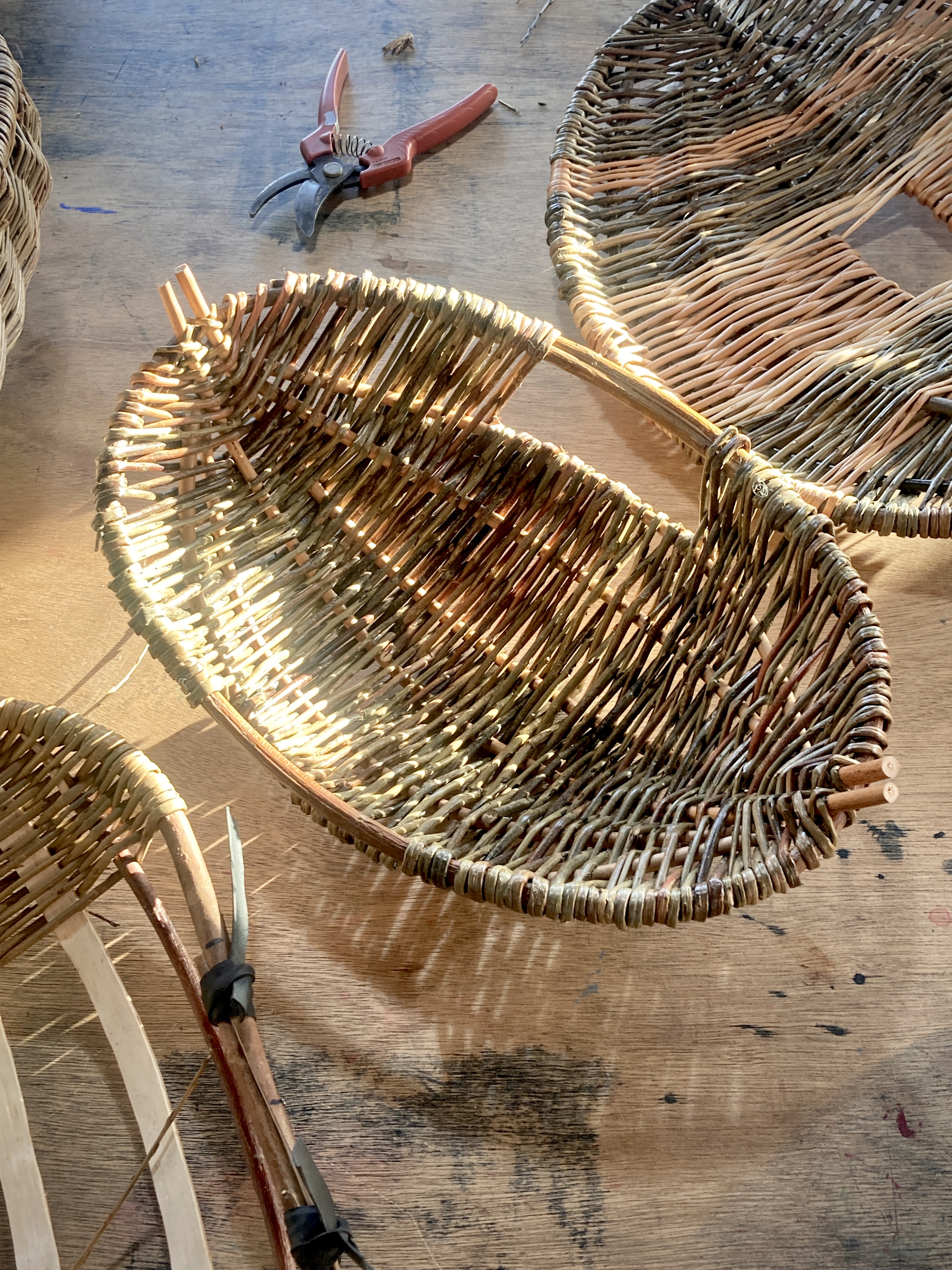 Willow Basketry - Oval Trug Baskets