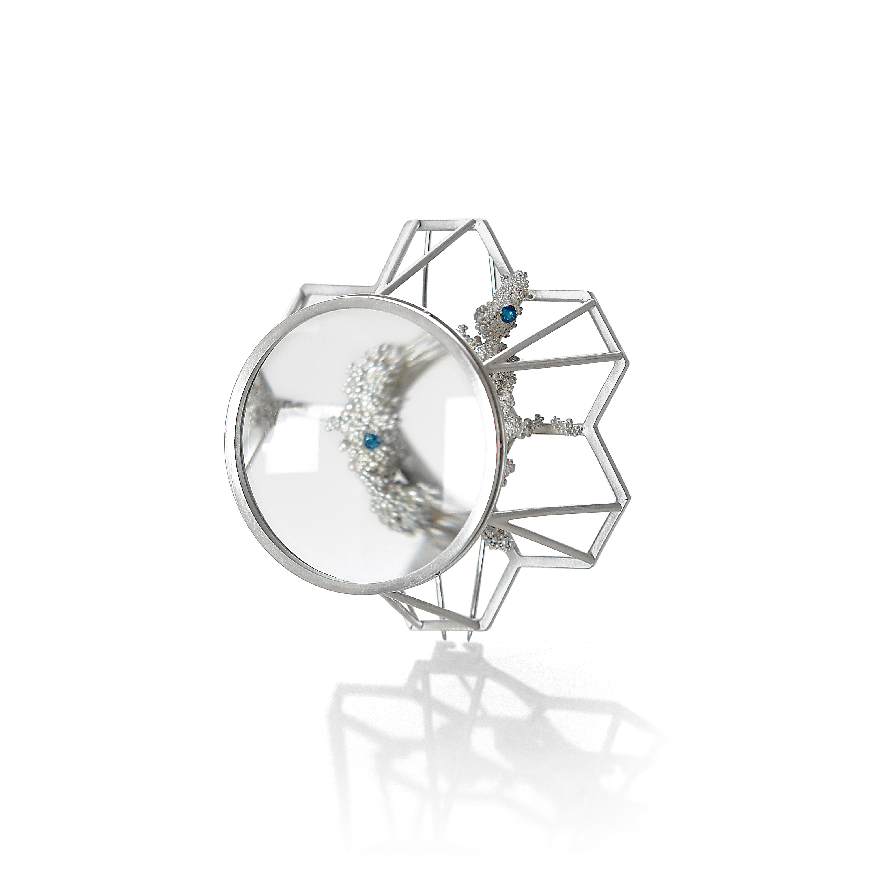 Molecular Cloud Brooch