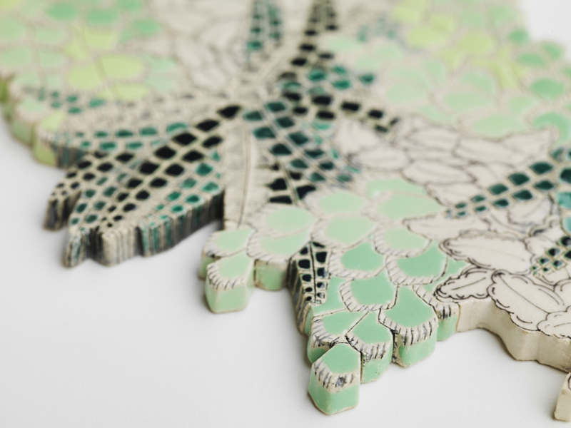 Patterns of Flora | Mapping Seven Raasay Habitats - Limestone (detail)